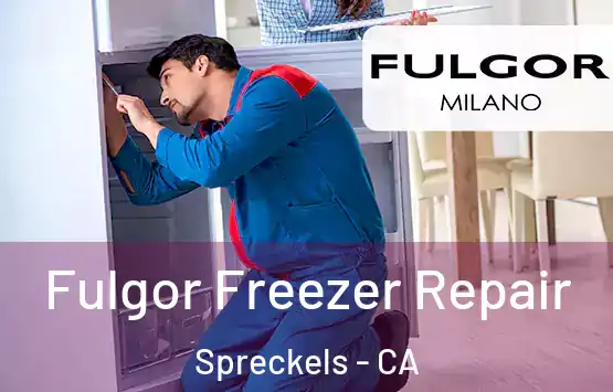  Fulgor Freezer Repair Spreckels - CA